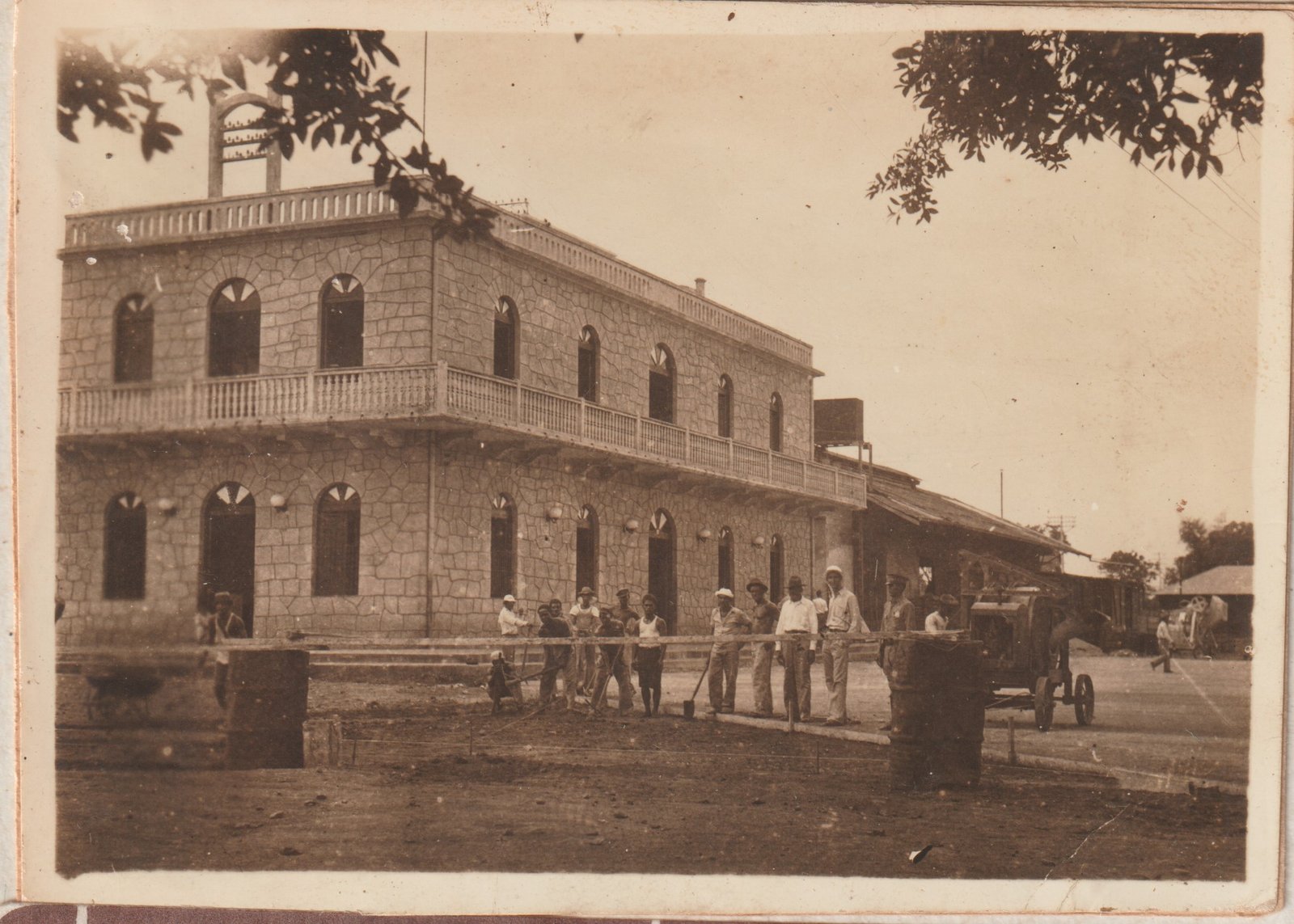 Estación David hoy biblioteca