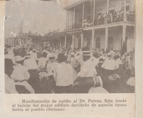 Porras al pueblo