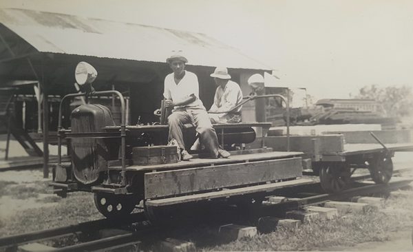 Talleres del ferrocarril en David.